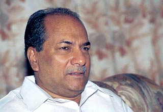 रक्षा मंत्री ए. के. एंटनी