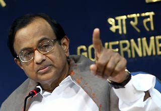 पी चिदंबरम