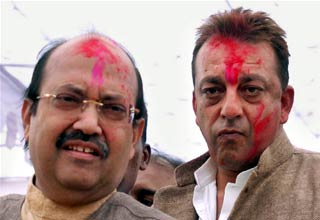 संजय दत्त-अमर सिंह