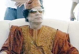 लीबियाई तानाशाह गद्दाफी