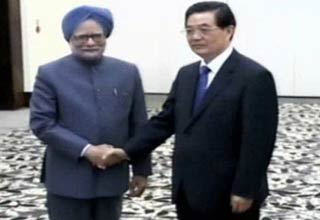 मनमोहन-जिंताओ के बीच वार्ता