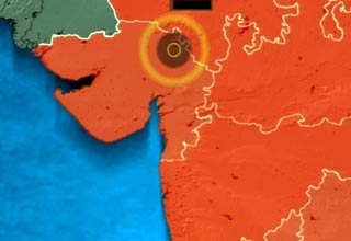 गुजरात मानचित्र