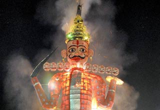 रावण का दहन