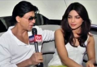 शाहरुख खान और प्रियंका चोपड़ा