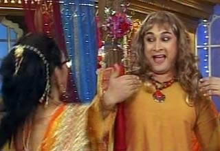 चिंटू और चिंकी का एक दृश्‍य