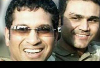 सचिन तेंदुलकर और वीरेंद्र सहवाग