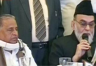 मुलायम सिंह और शाही इमाम
