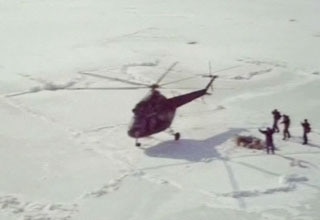 रूस में जमा समंदर