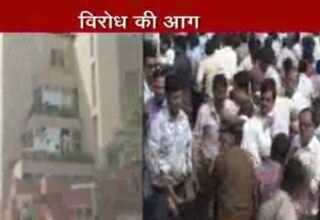 गुड़गांव में कंपनी के मजदूरों ने की तोड़फोड़