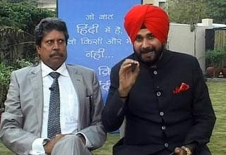 नवजोत सिंह सिद्धू, कपिल देव