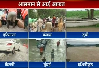 Heavy Rain in North India