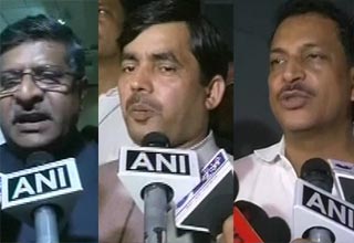 रविशंकर प्रसाद, शहनवाज हुसैन, राजीव प्रताप रूडी