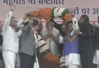 दिल्‍ली में मोदी की रैली