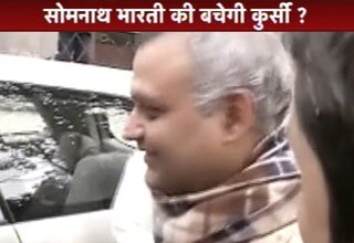 कानून मंत्री सोमनाथ भारती