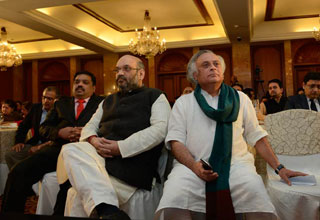 अमित शाह और जयराम रमेश