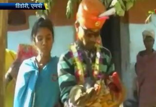 शादी के वक्‍त ही दुल्‍हन को हुआ बच्‍चा...