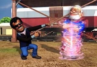 मोदी और रजनीकांत की मुलाकात