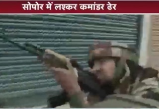 सोपोर में एनकाउंटर