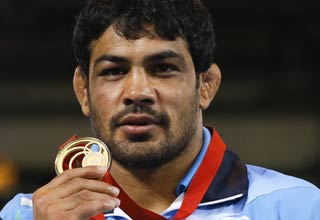 भारतीय पहलवान सुशील कुमार