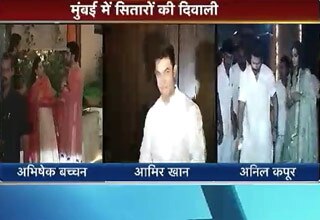 दिवाली पर फिल्मी सितारों की देखिए चमक