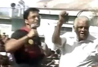 कभी छोड़ दिया दिल कभी कैच किया रे..खूब थिरके नेताजी