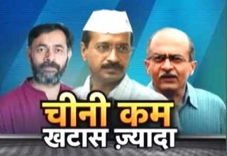 केजरीवाल स्वस्थ, पार्टी बीमार