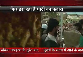 श्रीनगर डाउन-टाउन में फिर पुराना नजारा