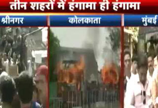 फटफटिया न्यूज: मसरत की गिरफ्तारी के बाद हंगामा तेज