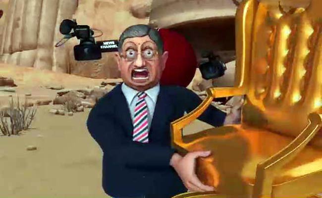 So Sorry: पीछे पड़ी गेंद, कुर्सी लेकर भागे श्रीनिवासन