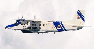 कोस्ट गार्ड का डॉर्नियर विमान