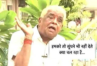 मध्य प्रदेश के गृह मंत्री बाबूलाल गौर