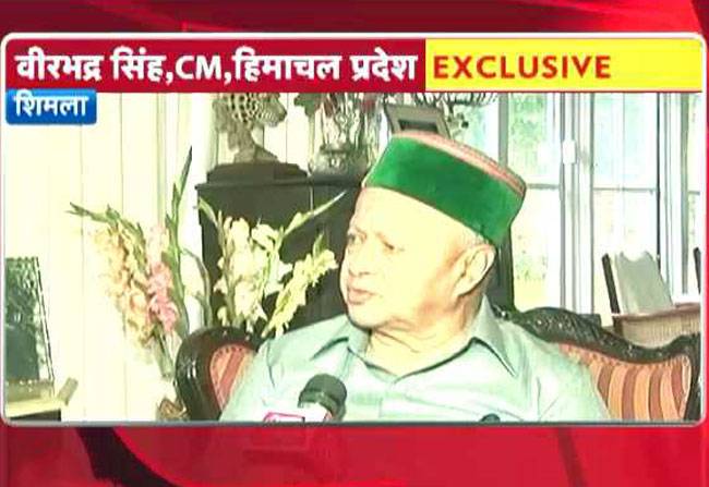 बीजेपी बदले की भावना से काम कर रही है: वीरभद्र सिंह