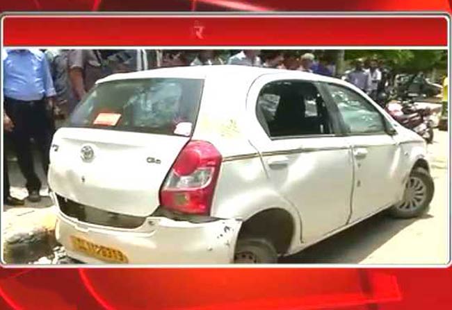 गुड़गांव में सड़क पर सरेआम फायरिंग हुई