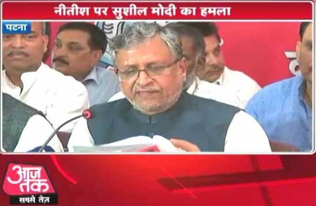 बीजेपी के वरिष्ठ नेता सुशील मोदी