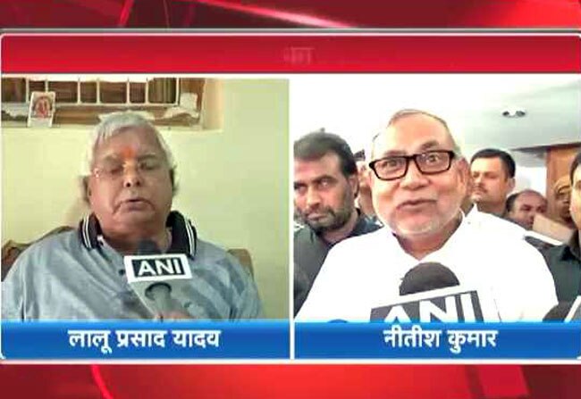 नीतीश और लालू ने शाह पर साधा निशाना