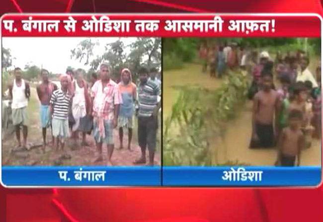 बाढ़ से आई तबाही की तस्वीरें...