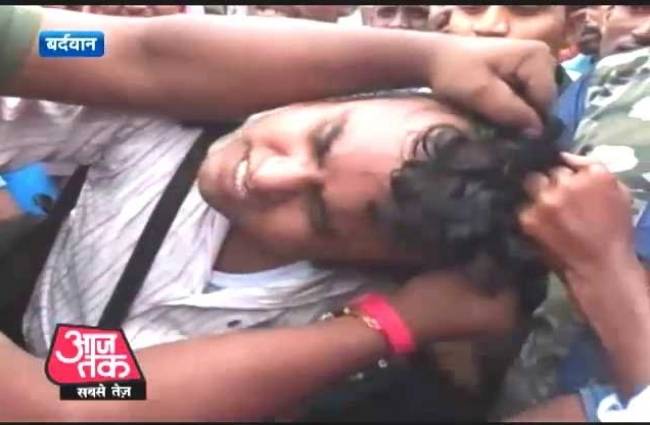 मनचले की पिटाई