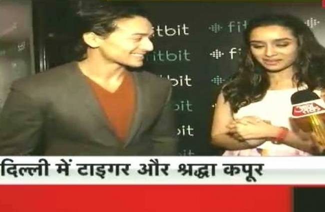 दिल्ली में साथ दिखे श्रद्धा और टाइगर