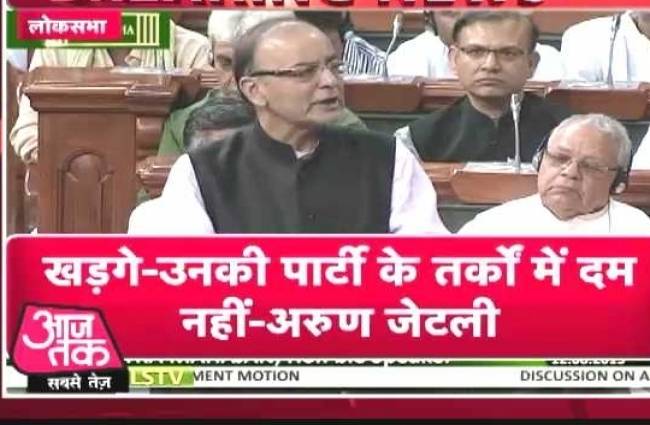 कांग्रेस के आरोप तर्कहीन, सुषमा के इस्तीफे का सवाल ही नहीं: जेटली