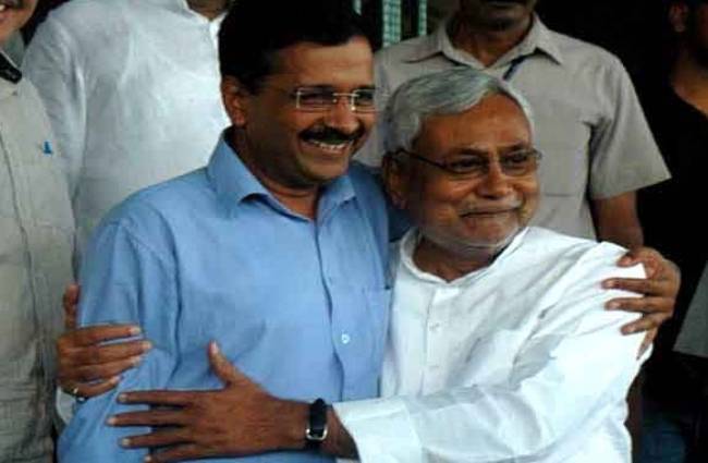 अरविंद केजरीवाल, नीतीश कुमार