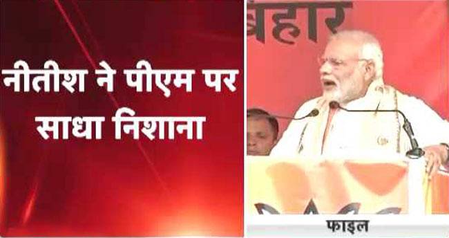 PM को शिष्टाचार की आदत नहीं: नीतीश कुमार