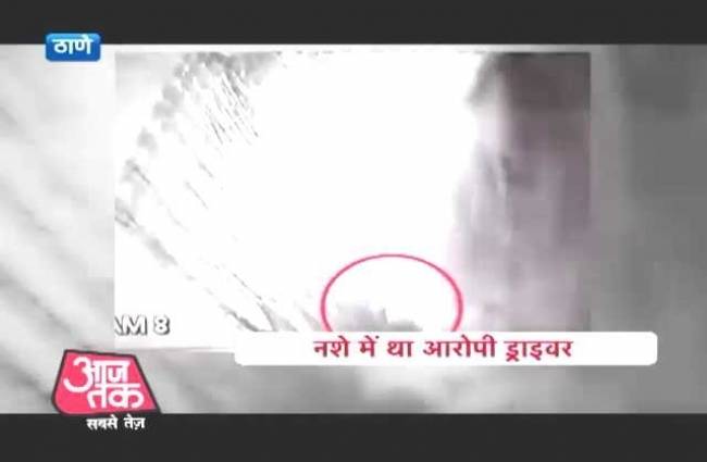 इनोवा ने फुटपाथ पर सो रही मां-बेटी को रौंदा, तस्वीरें सीसीटीवी में कैद