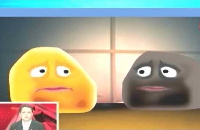 लोहे ने सोने के टुकड़े से कहा