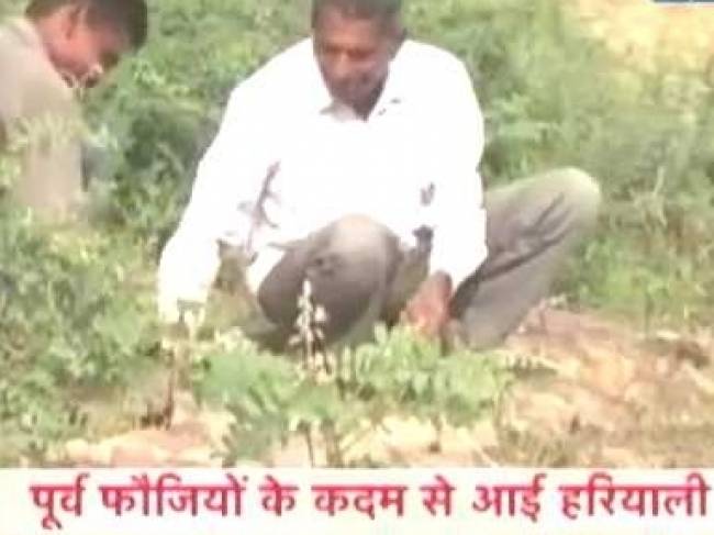 पूर्व सैनिकों ने संवारा गांव का भविष्य