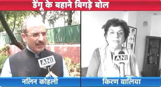 डेंगू के डंक पर सियासी जंग!