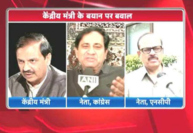 विवादित बयान पर घिरे केंद्रीय मंत्री महेश शर्मा