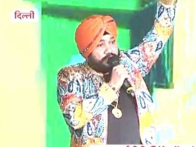 सफाईगीरी अवॉर्ड्स कार्यक्रम में दलेर मेहंदी के सुर