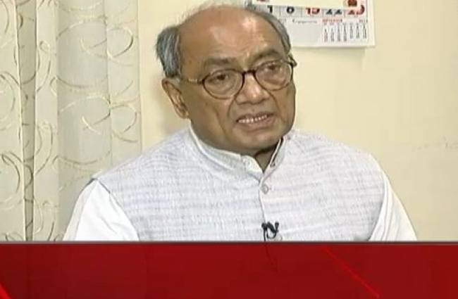 कांग्रेस के वरिष्ठ महासचिव दिग्विजय सिंह