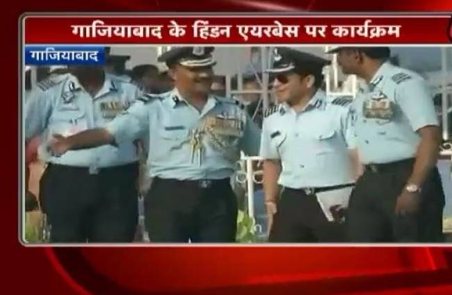 वायुसेना के स्थापना दिवस पर दिखा सचिन का जलवा
