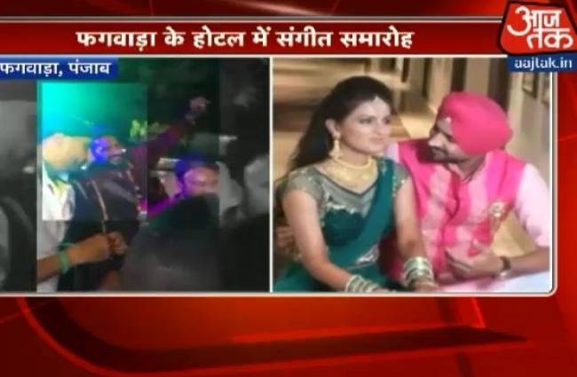 मेहंदी सेरेमनी में छाए हरभजन सिंह और गीता बसरा